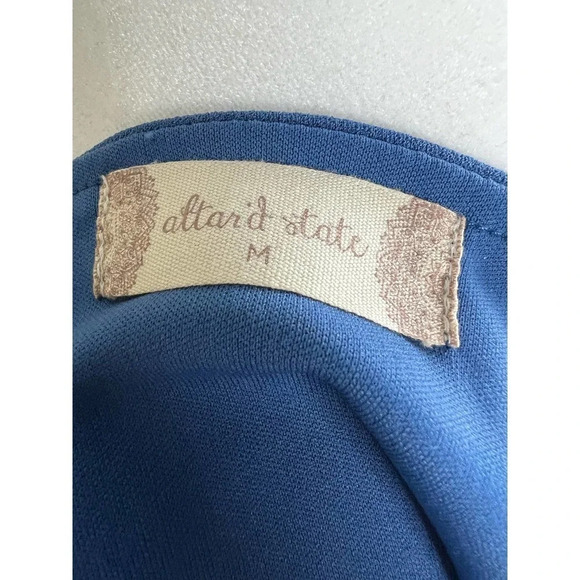 Altar’d State Blue Lace Back Dress Women’s Size Medium - Picture 6 of 6